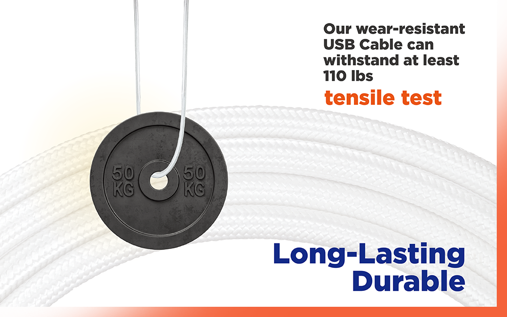 Long-Lasting Durability and Pet Chew Resistant